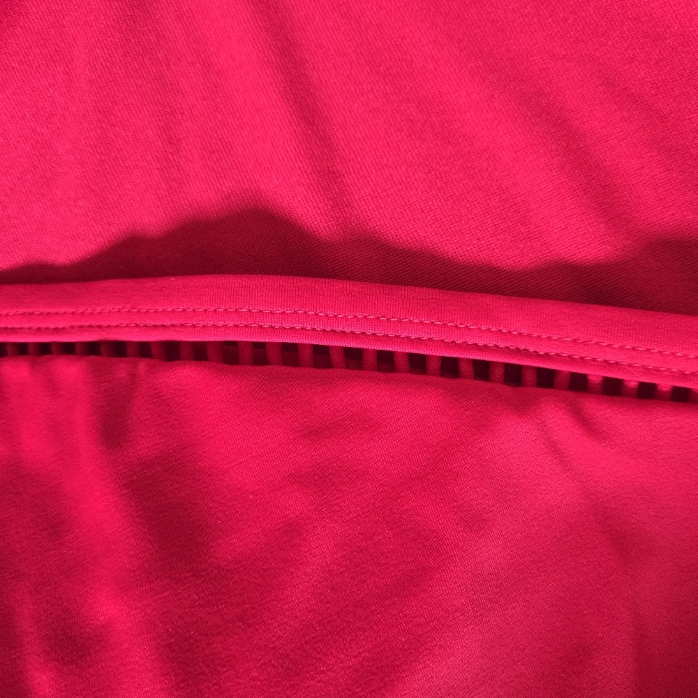 Bleu Rod Beattie Red Cap Sleeve Crop Swim Top & Bikini Bottom Set - Picture 3 of 6